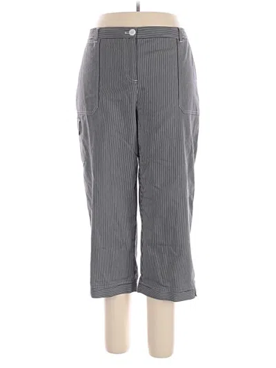 Pre-owned Izod Casual Pants In Gray