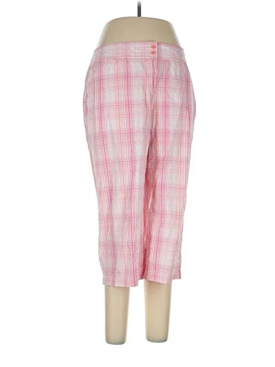 Pre-owned Izod Casual Pants In Pink