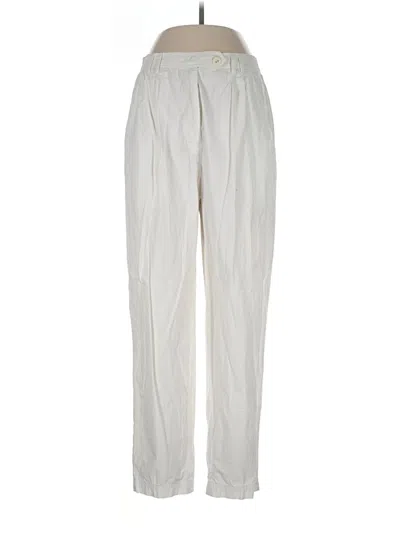 Pre-owned Izod Casual Pants In White