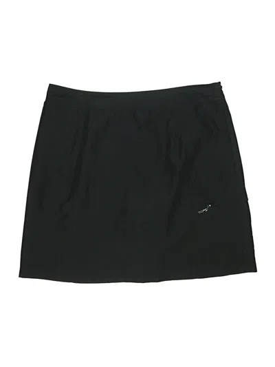Pre-owned Izod Casual Skirt In Black