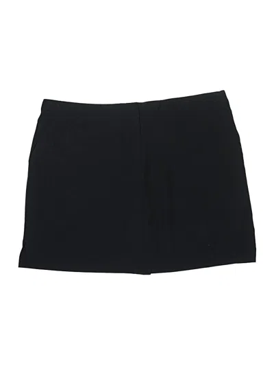 Pre-owned Izod Casual Skirt In Black