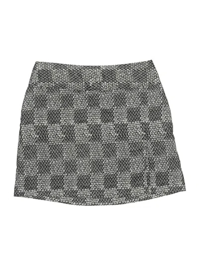 Pre-owned Izod Casual Skirt In Gray