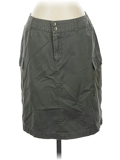 Pre-owned Izod Casual Skirt In Gray