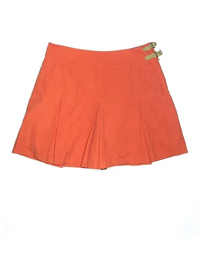 Pre-owned Izod Casual Skirt In Orange