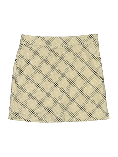Pre-owned Izod Casual Skirt In Tan