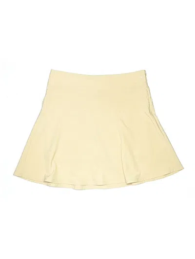 Pre-owned Izod Casual Skirt In Yellow