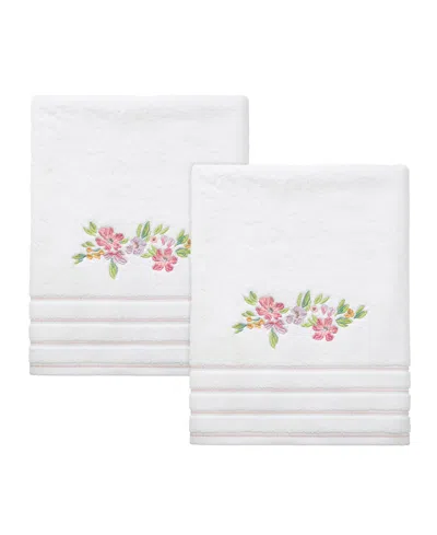 Izod Catalina 2-pc. Bath Towel Set, 27" X 54" In White