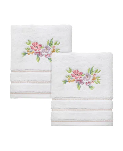 Izod Catalina 2-pc. Hand Towel Set, 16" X "28 In White