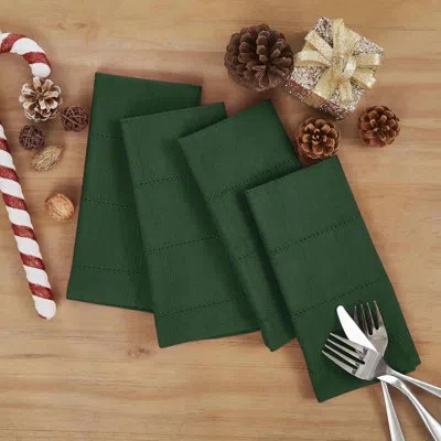 Izod Chadwick 4-pack Napkin Set In Green