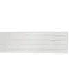 Izod Chadwick Lurex Runner, 14" X 108" In White Silver