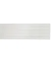 Izod Chadwick Lurex Runner, 14" X 72" In White Silver