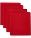 Izod Chadwick Napkins, Set Of 4 In Red
