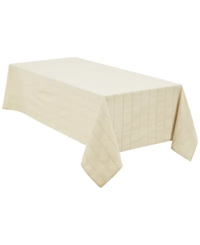 Izod Chadwick Oblong Tablecloth, 60" X 144" In Ivory