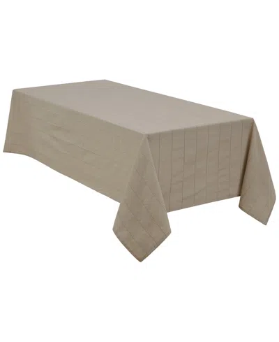 Izod Chadwick Oblong Tablecloth, 60" X 144" In Linen