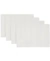 Izod Chadwick Placemats, Set Of 4 In White