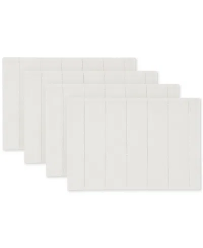 Izod Chadwick Placemats, Set Of 4 In White