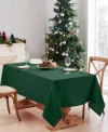 Izod Chadwick Red Green Table Linen Christmas Collection In Green
