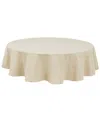 Izod Chadwick Tablecloth, 70" Round In Ivory