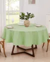Izod Chadwick Tablecloth, 70" Round In Laurel