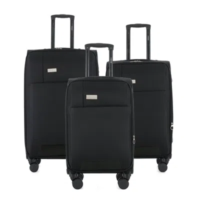 Izod Cosmo 3-piece Softside Luggage Set - Lightweight Expandable Spinner Suitcases