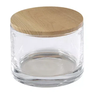 Izod Cove Bathroom Canister In Brown