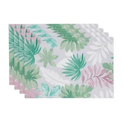 Izod Cove Palm 4-pc. Placemat In Multi