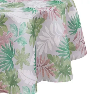 Izod Cove Palm Tablecloth In Multi