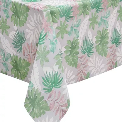 Izod Cove Palm Tablecloth In Multi
