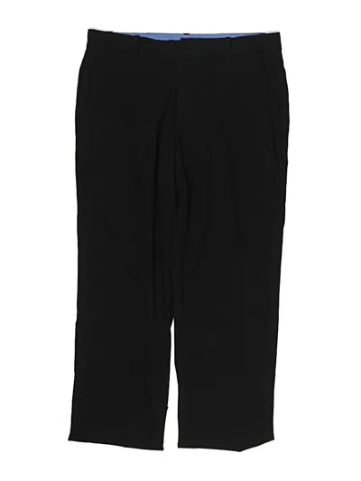 Pre-owned Izod Kids' Dress Pants In Black