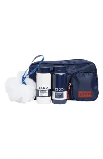 Izod Face And Body Wash Travel Set In Multi