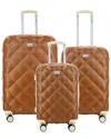 Izod Fit 3pc Lightweight Hard Shell Luggage Set