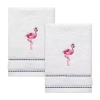 Izod Flamingo 2-pc. Fingertip Towel In White