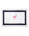 IZOD FLAMINGO BATH RUG, 20" X 30"