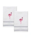 IZOD FLAMINGO STRIPE BATH TOWELS