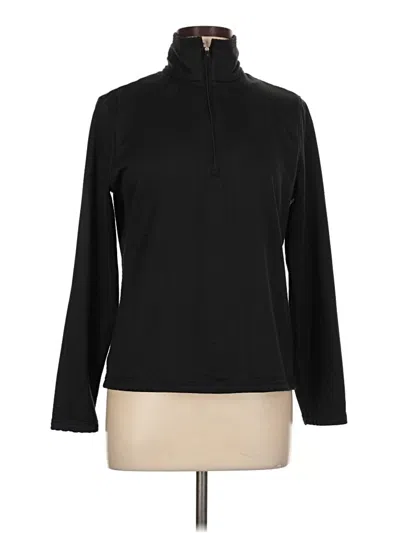 Pre-owned Izod Fleece Jacket In Black