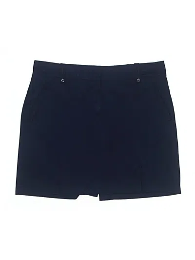 Pre-owned Izod Formal Skirt In Blue