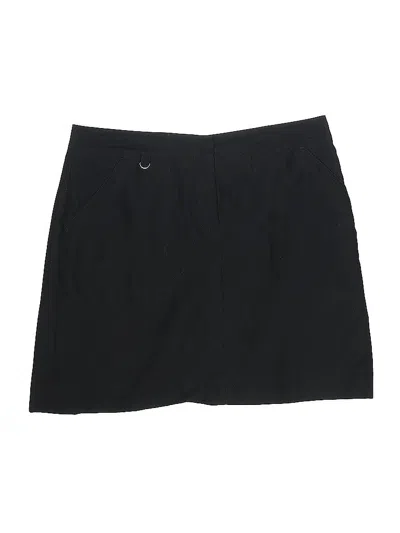 Pre-owned Izod Golf Active Skort In Black