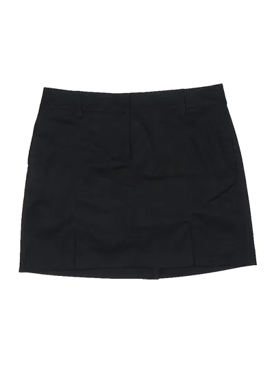 Pre-owned Izod Golf Active Skort In Black
