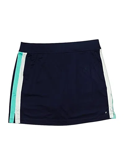 Pre-owned Izod Golf Casual Skirt In Blue