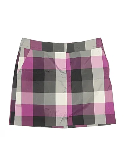 Pre-owned Izod Golf Casual Skirt In Purple
