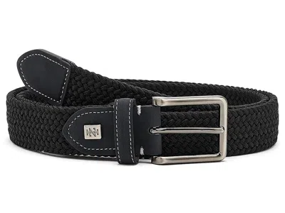 Izod Golf Stretch Braid Belt Men's Belts Black 1: Md (34-36)
