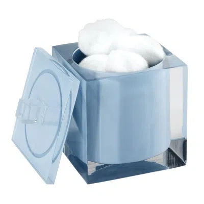 Izod Iz Marina Blue Bath Bathroom Accessory Set