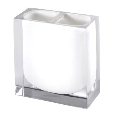 Izod Iz Marina Blue Bath Bathroom Accessory In White