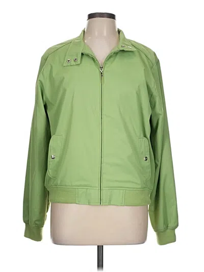 Pre-owned Izod Jacket In Green