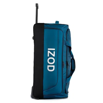 Izod Katy 20" Carry-on Rolling Duffel In Blue