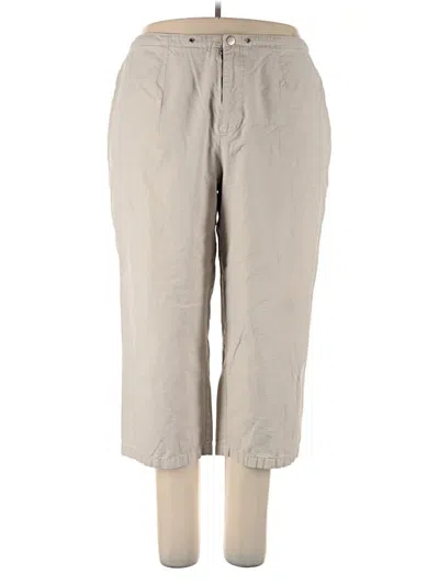 Pre-owned Izod Khaki Pant In Gray
