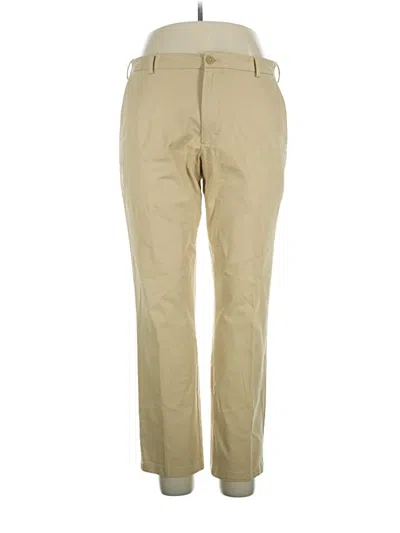 Pre-owned Izod Khaki Pant In Tan