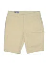 Izod Khaki Shorts In Brown