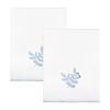 Izod Kingsley 2-pc. Leaf Bath Towel In White