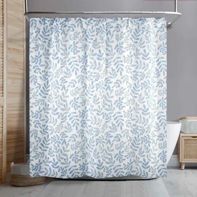 Izod Kingsley Shower Curtain In Blue